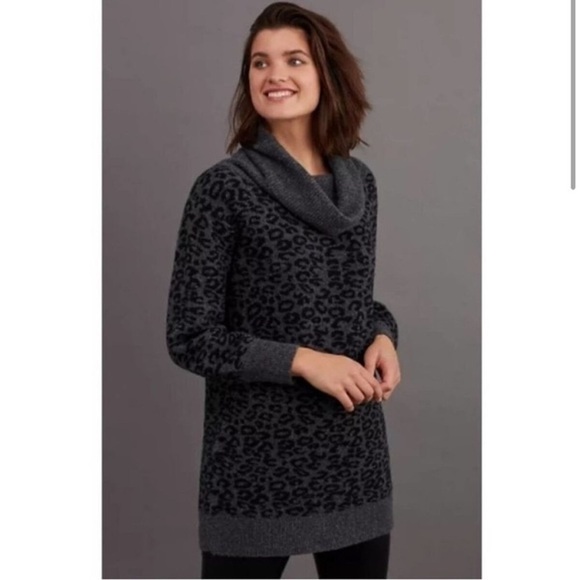 Anthropologie Sweaters - Anthropologie Emmy Cowl Neck Tunic Sweater Small